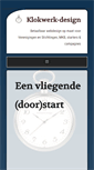 Mobile Screenshot of klokwerk-design.nl